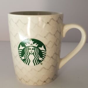 Starbucks White Ceramic 10oz Mug 2021